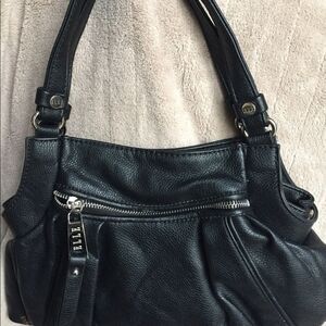 Beautiful designer purse in black by Elle
